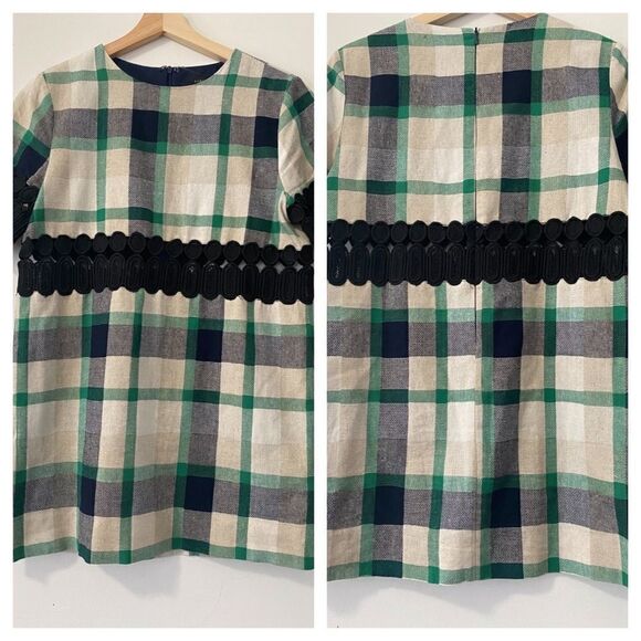 English Factory Mini plaid Dress - Picture 3 of 8